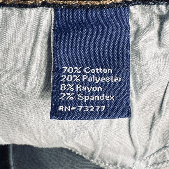 Apt 9 Straight Jeans 10 (31x27.5) Blue Super Stretch Distressed Denim Womens - Picture 5 of 9